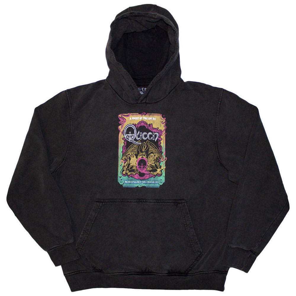 Mikina Queen - A Night At The Opera Tour '76, Unisex,Šedá,XXL