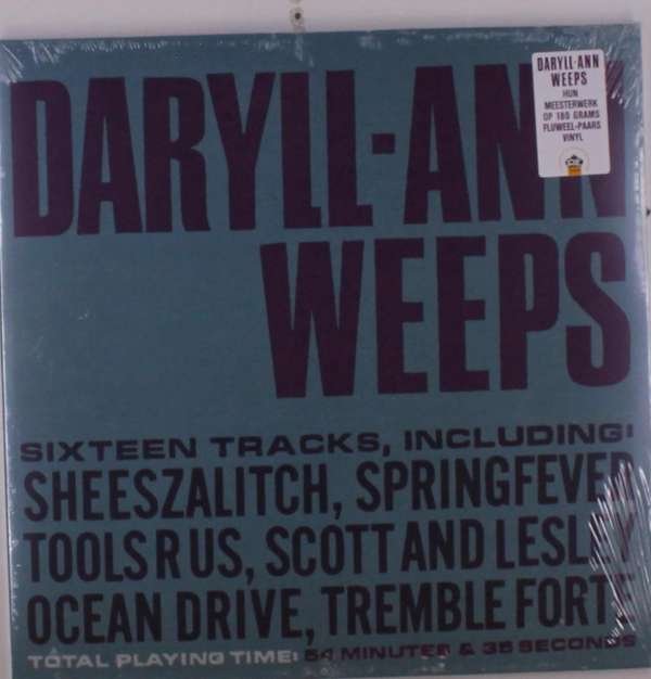 Vinyl Daryll-Ann - WEEPS