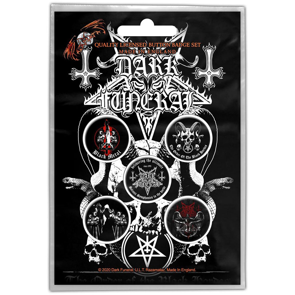 Odznak Dark Funeral - The Black Hordes