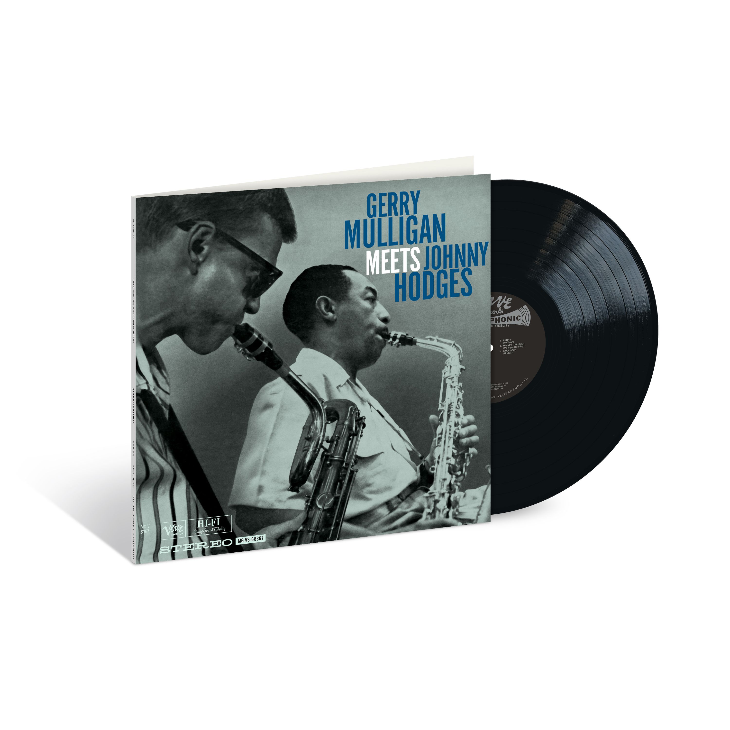 Vinyl Gerry Mulligan and Johnny Hodges - GERRY MULLIGAN MEETS J.H..
