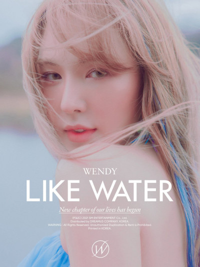 CD Wendy - Like Water (Photobook Version)