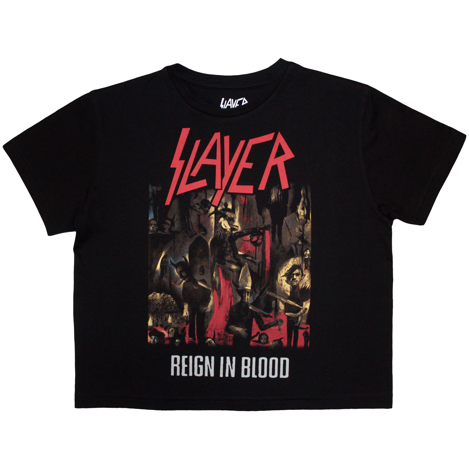 Tielko Slayer - Reign In Blood, Žena,Čierna,XXL