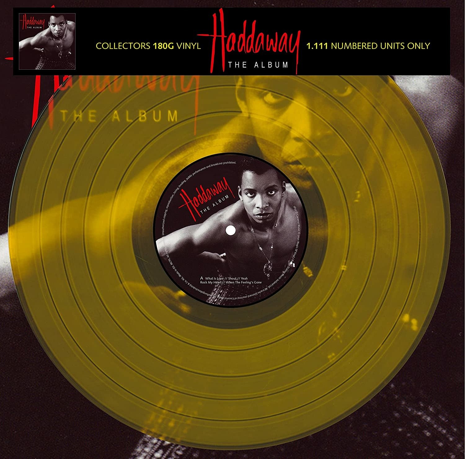 Vinyl Haddaway - The Album (Numbered)
