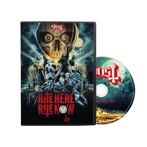 DVD Ghost - RITE HERE RITE NOW