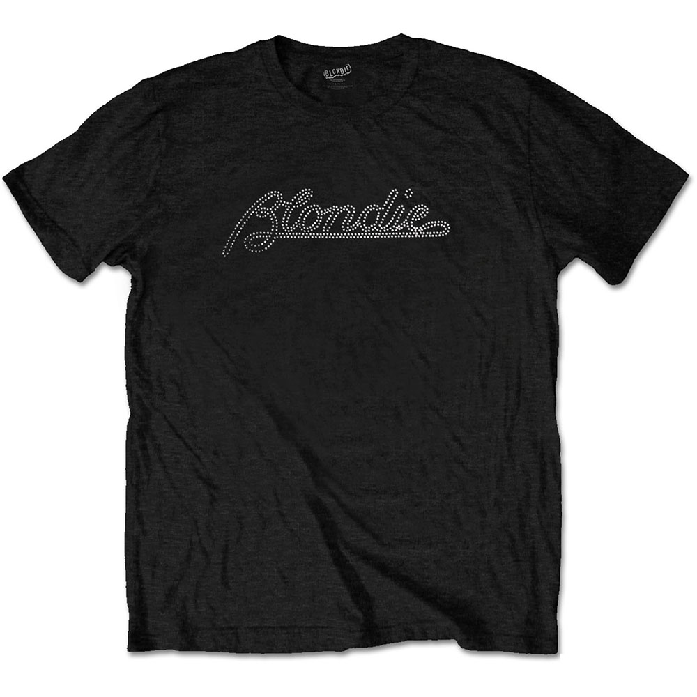 Tričko Blondie - Logo, Unisex,Čierna,XL