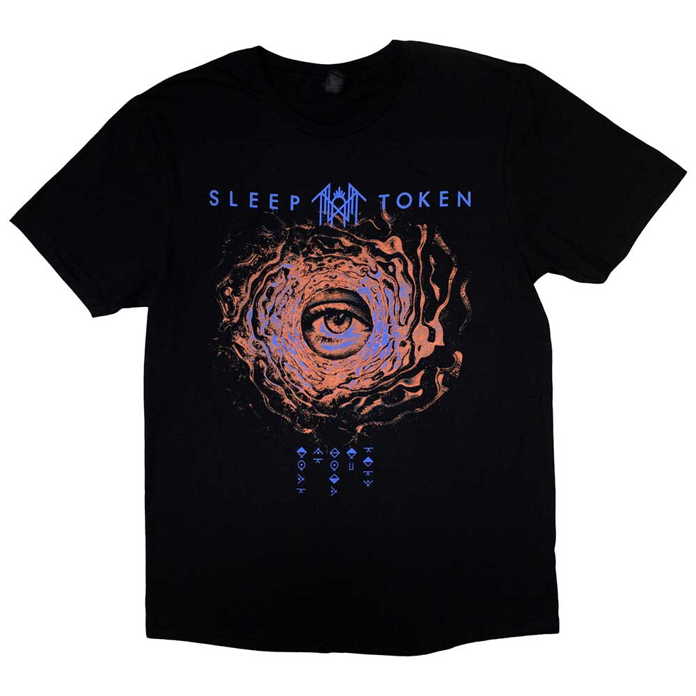 Tričko Sleep Token - Vortex Eye, Unisex,Čierna,XXL