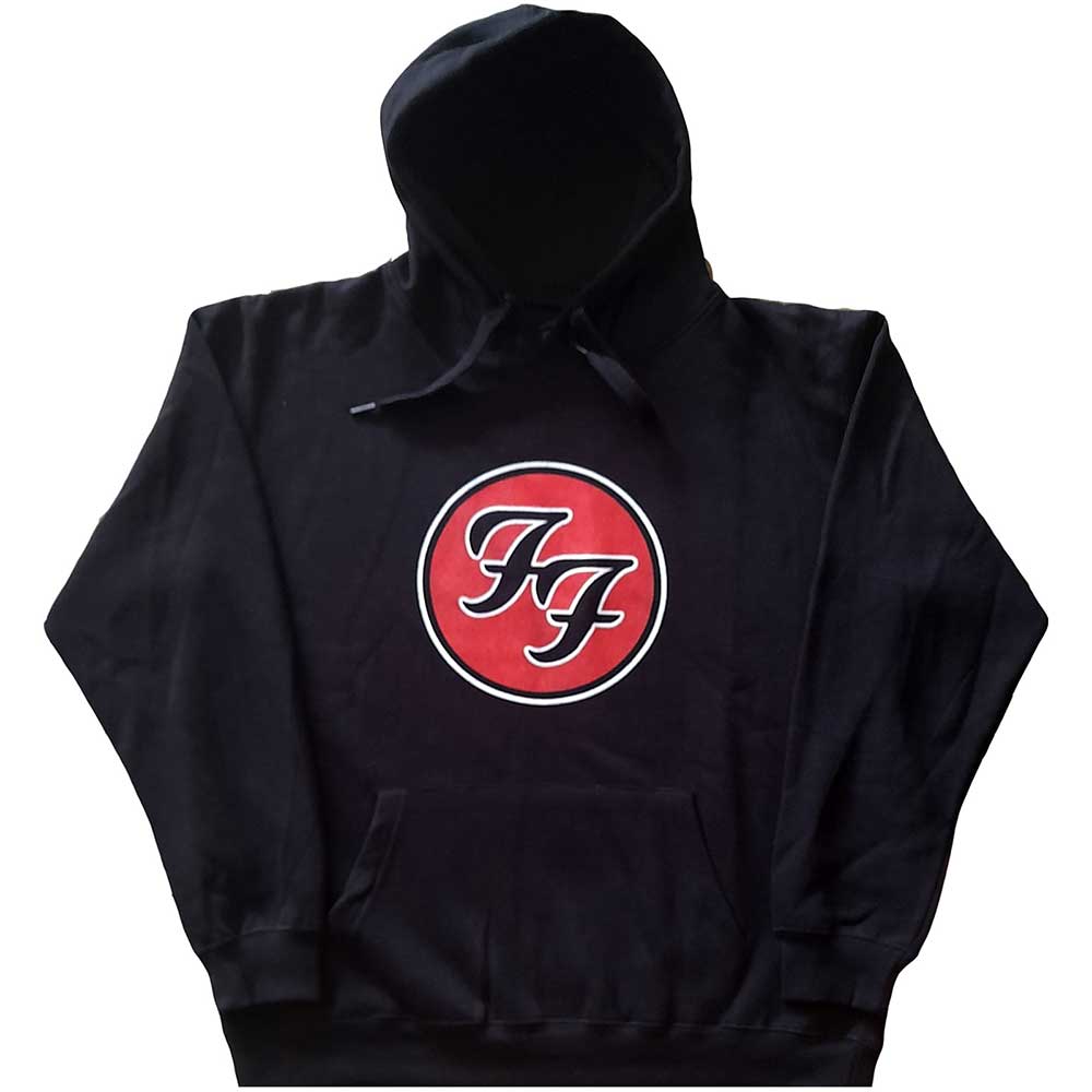 Mikina Foo Fighters - FF Logo, Unisex,Čierna,XXL
