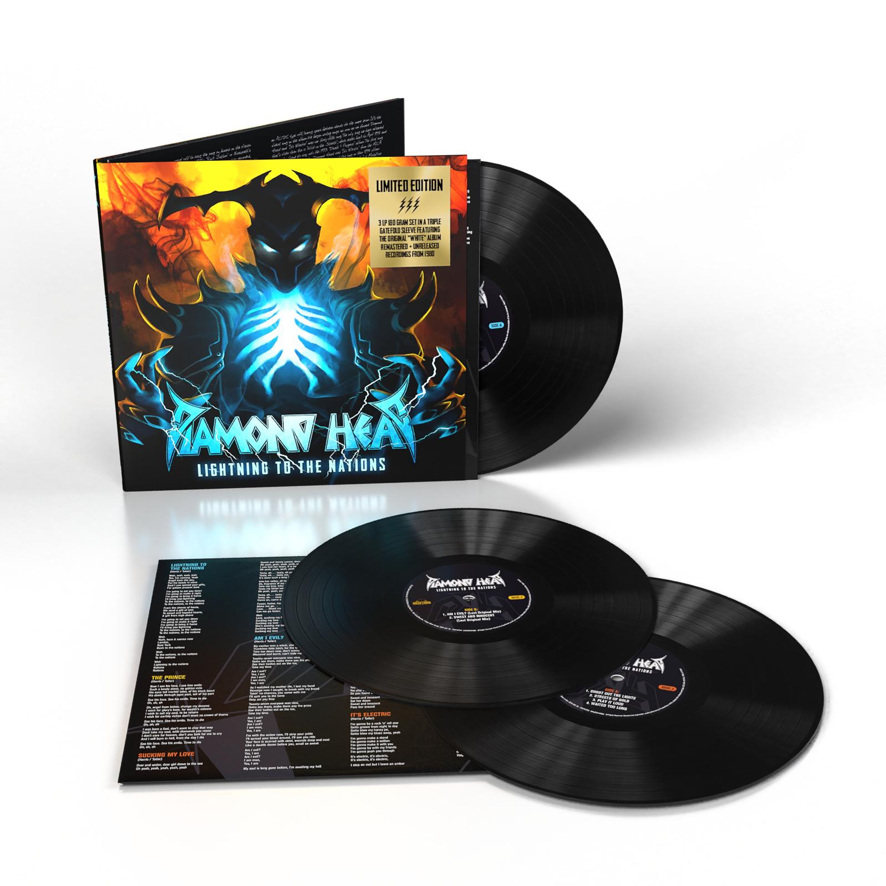 Vinyl Diamond Head - LIGHTNING TO THE NATIONS (THE WHITE ALBUM) (REMASTERED 2021)