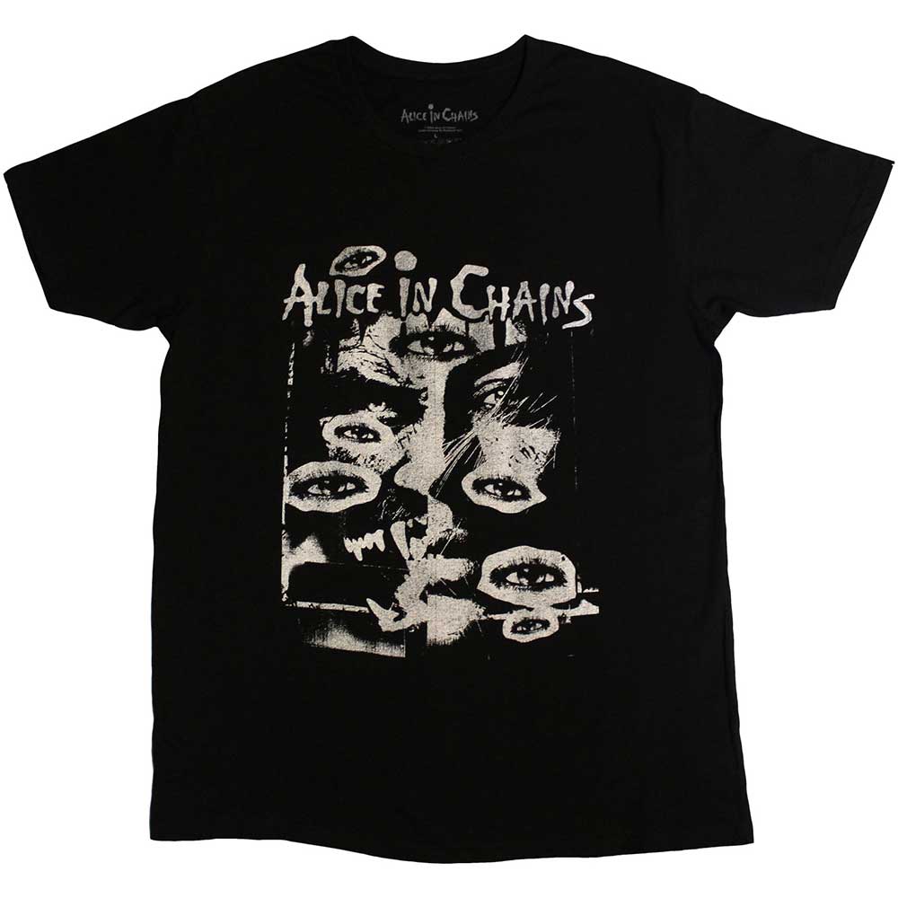 Tričko Alice In Chains - All Eyes, Unisex,Čierna,XXL
