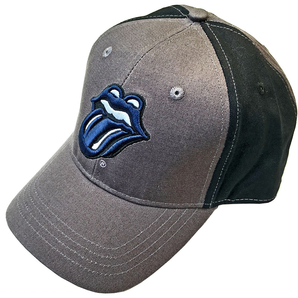 Šiltovka The Rolling Stones - Navy Tongue, Unisex,Šedá,Univerzálna