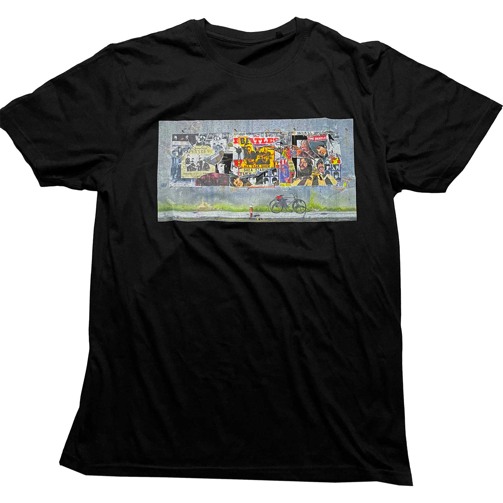 Tričko The Beatles - Anthology, Unisex,Čierna,XXL