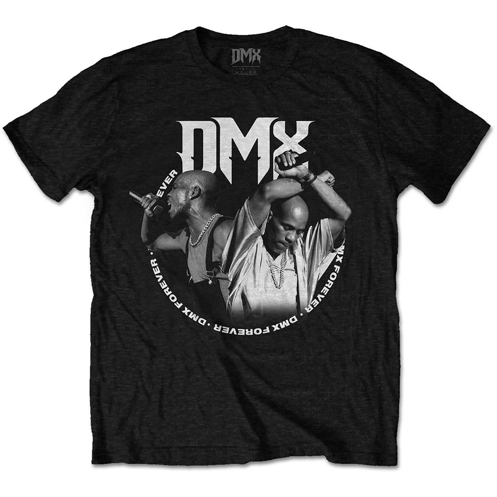 Tričko DMX - Forever Circle, Unisex,Čierna,XXL