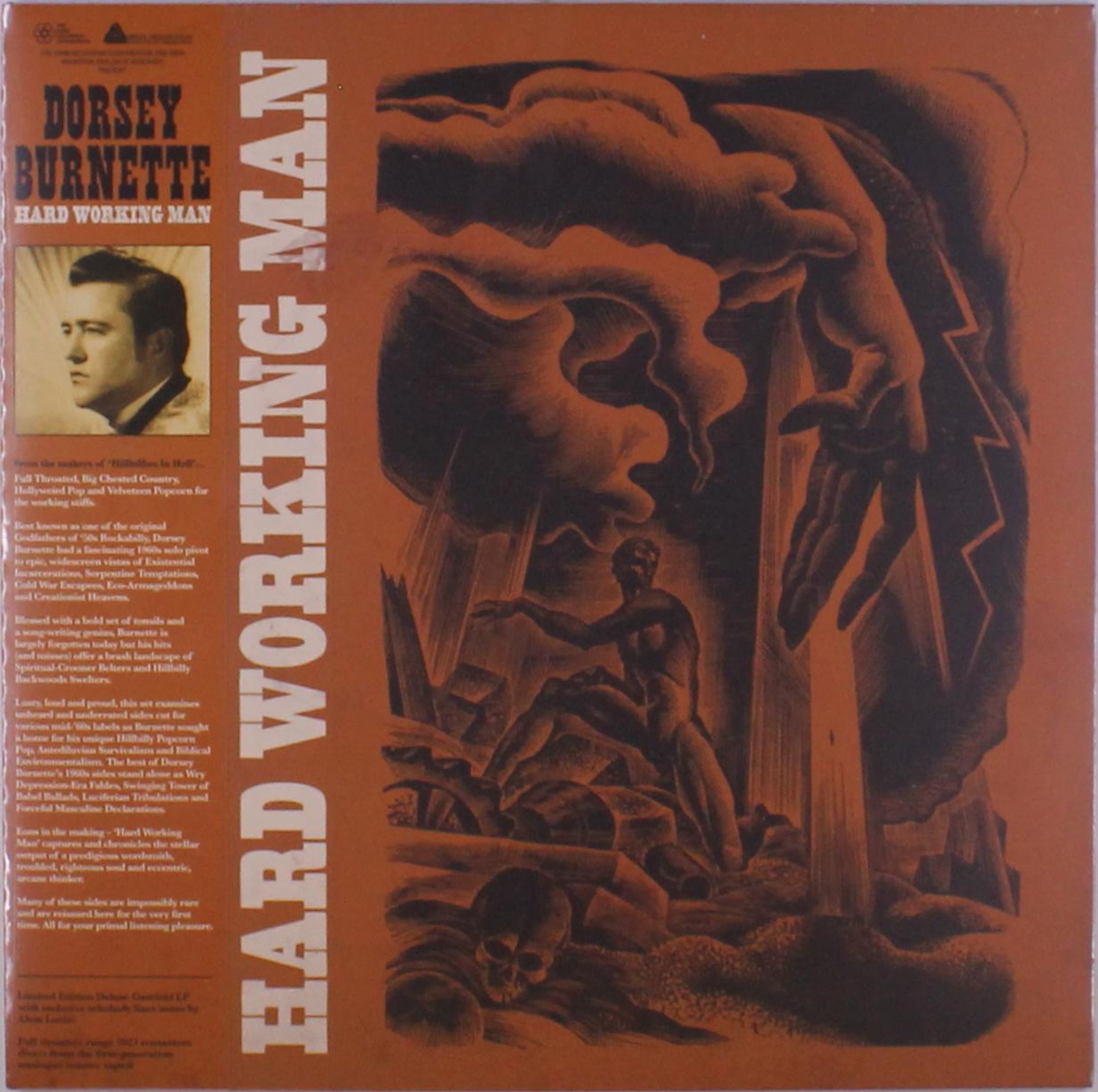 Vinyl Dorsey Burnette - BURNETTE, DORSEY - HARD WORKING MAN (1960-1964)