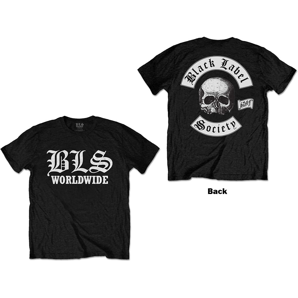 Tričko Black Label Society - Worldwide, Unisex,Čierna,XXL