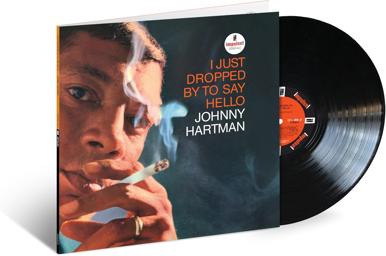 Vinyl Johnny Hartman - I Just Dropped By To Say Hello