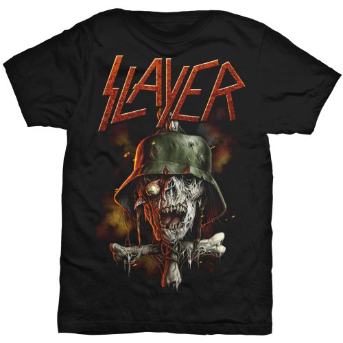 Tričko Slayer - Soldier Cross V.2, Unisex,Čierna,XXL