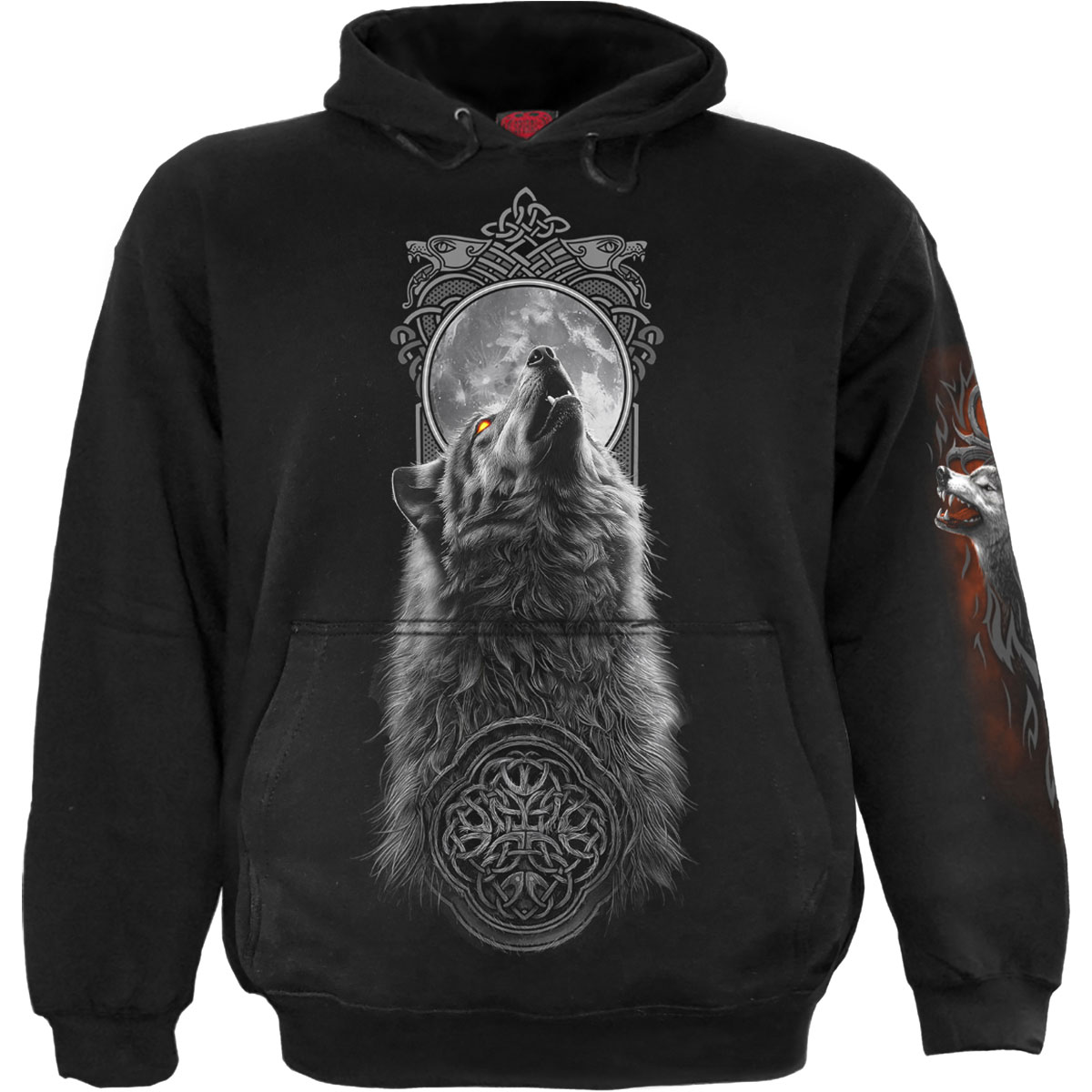 Mikina Spiral Stairs - Darkest Fear, Unisex,Čierna,S
