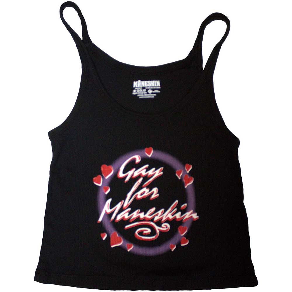 Tielko Maneskin - Gay For, Unisex,Čierna,XL
