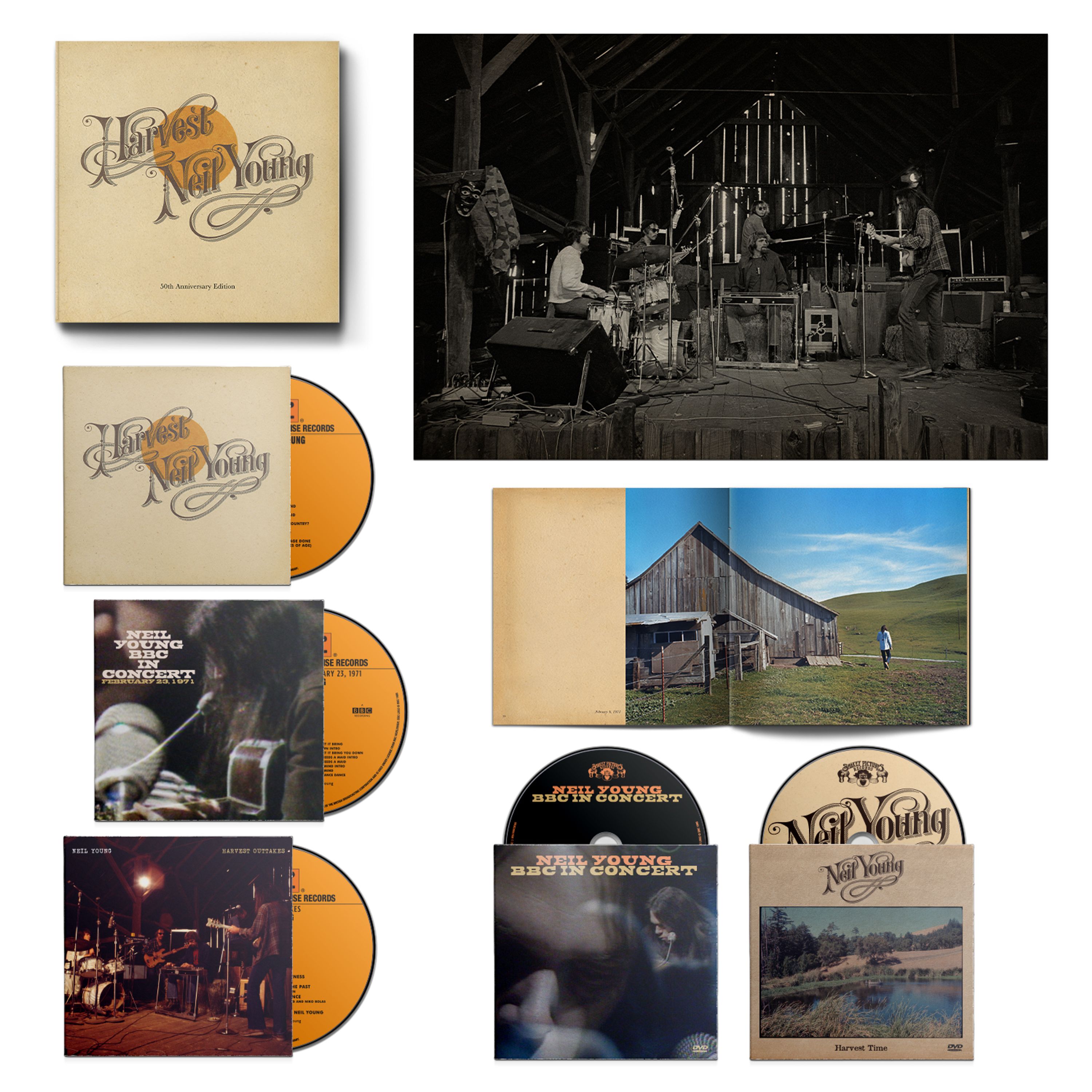 CD Neil Young - HARVEST (50TH ANNIVERSARY)