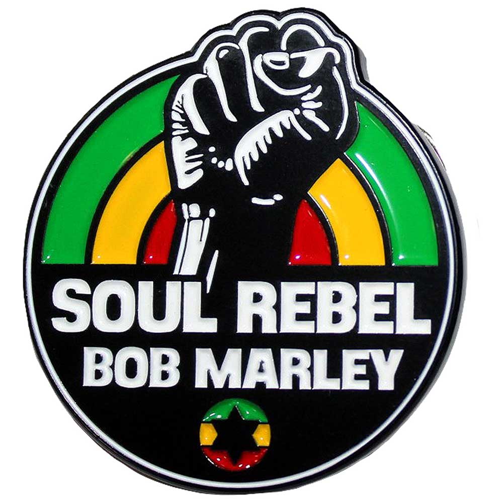 Odznak Bob Marley - Soul Rebel