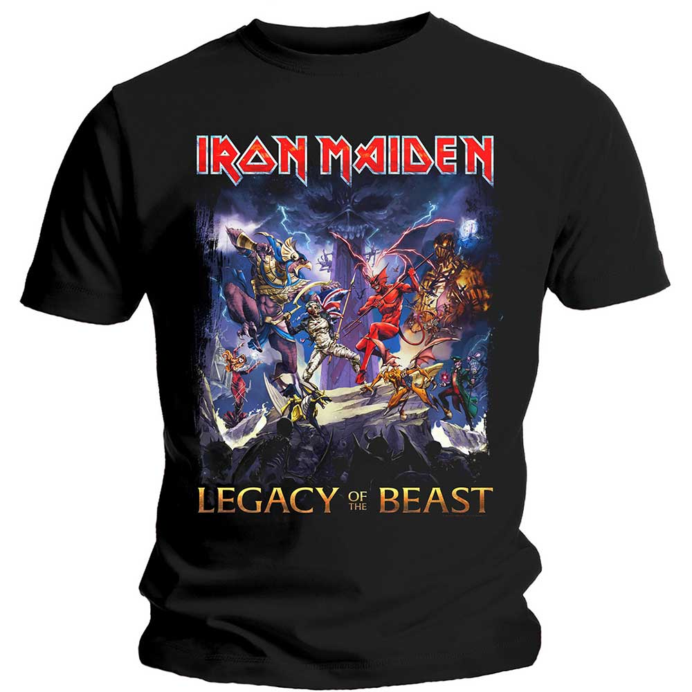 Tričko Iron Maiden - Legacy of the Beast, Unisex,Čierna,XXL