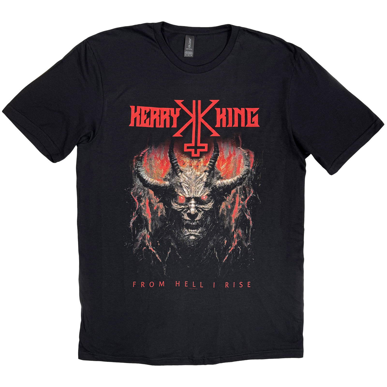 Tričko Kerry King - From Hell I Rise Cover, Unisex,Čierna,XXL