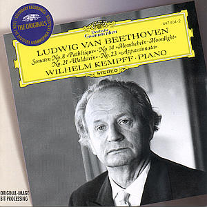 CD Wilhelm Kempff - SONATY PRO KLAVIR 8,14,21