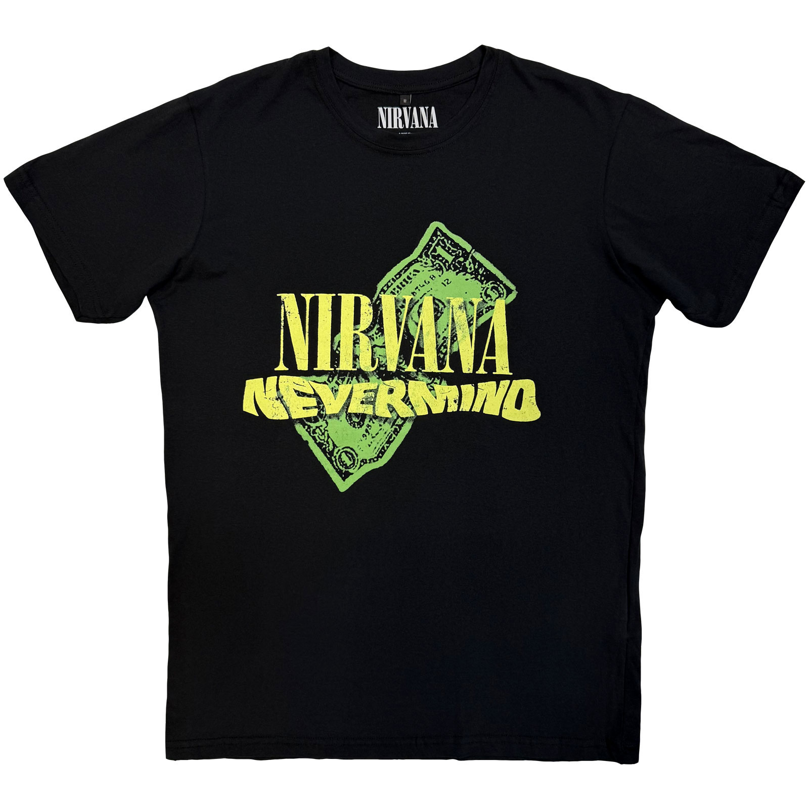 Tričko Nirvana - Nevermind Dollar, Unisex,Čierna,XXL