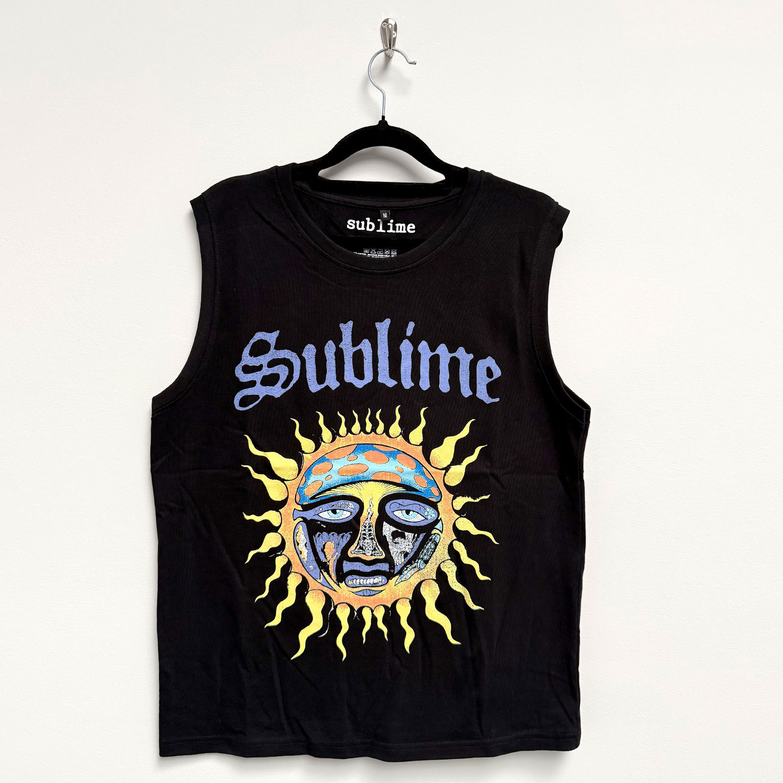 Tielko Sublime - Sun Logo, Unisex,Čierna,XL