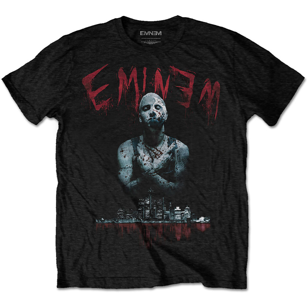 Tričko Eminem - Bloody Horror, Unisex,Čierna,XXL