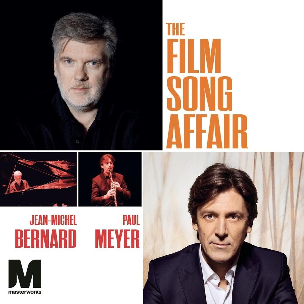 CD Jean Bernard - Michel &... - The Film Song Affair