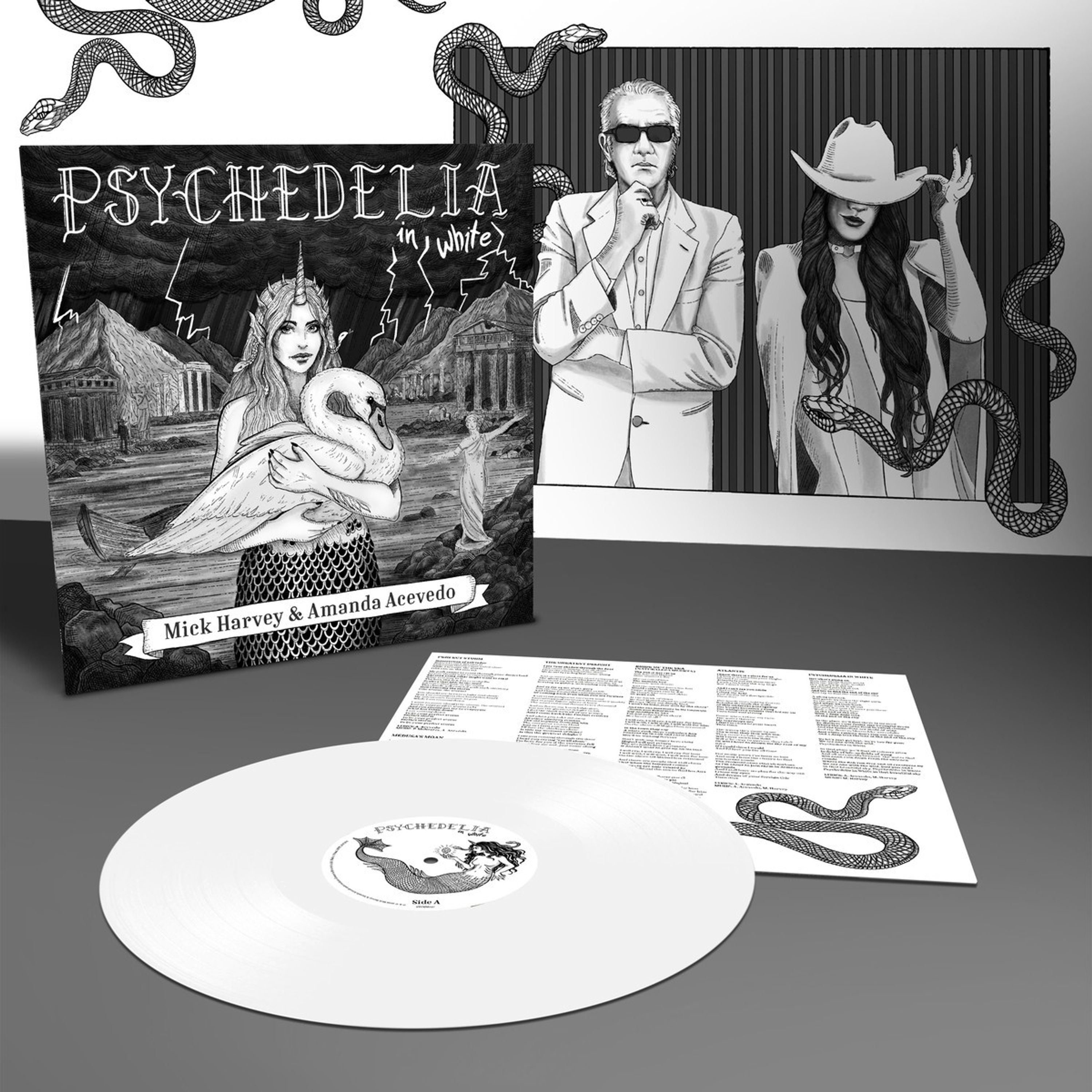 Vinyl - PSYCHEDELIA IN WHITE