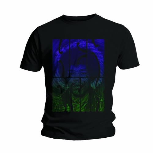 Tričko Jimi Hendrix - Swirly Text, Unisex,Čierna,XXL
