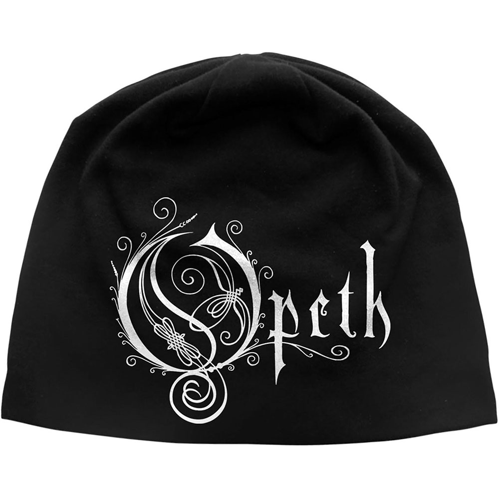 Čapica Opeth - Logo, Unisex,Čierna,Univerzálna