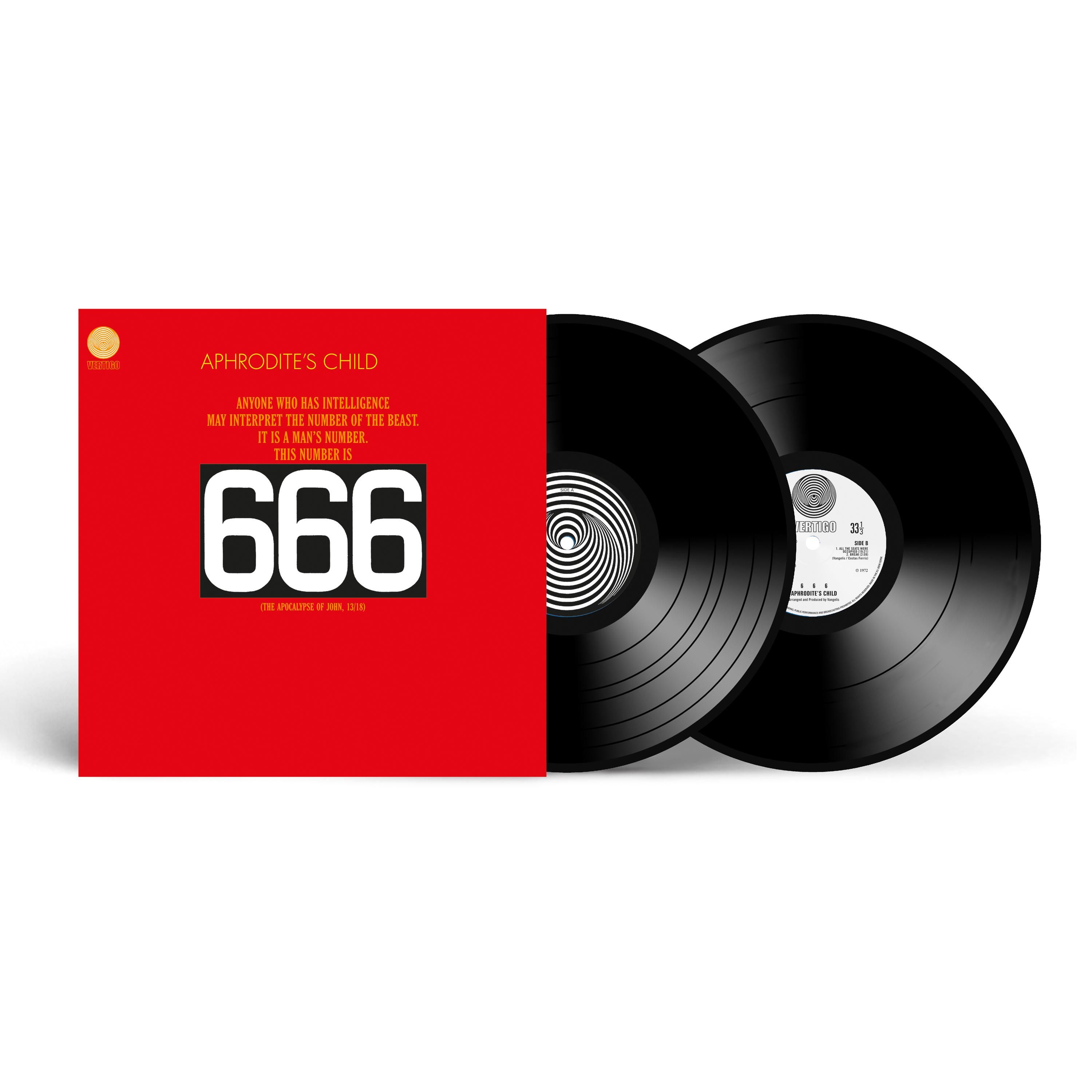 Vinyl Aphrodite's Child - 666 (THE APOCALYPSE OF JOHN, 13/18)