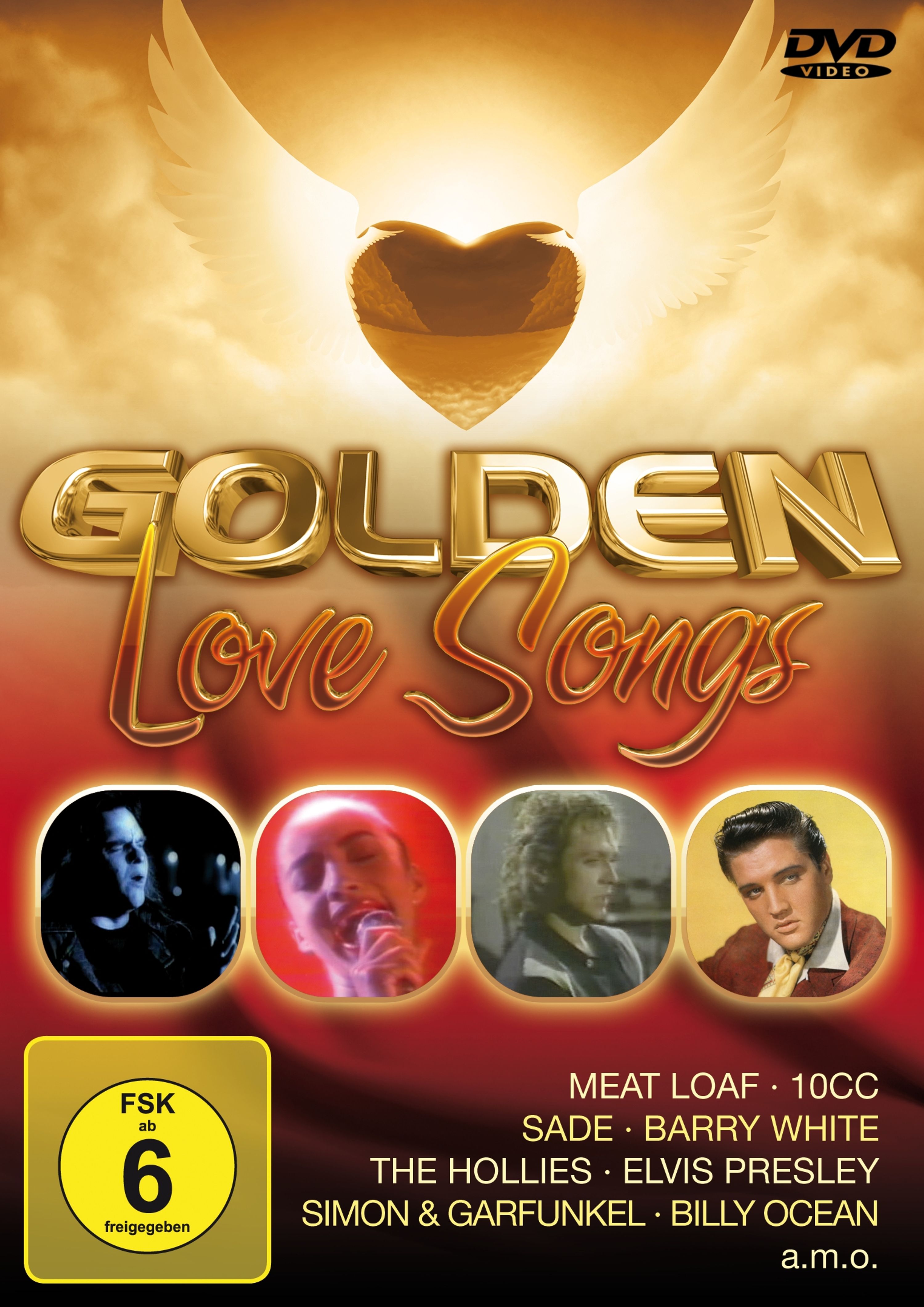 DVD Various Artists - GOLDEN LOVE SONGS