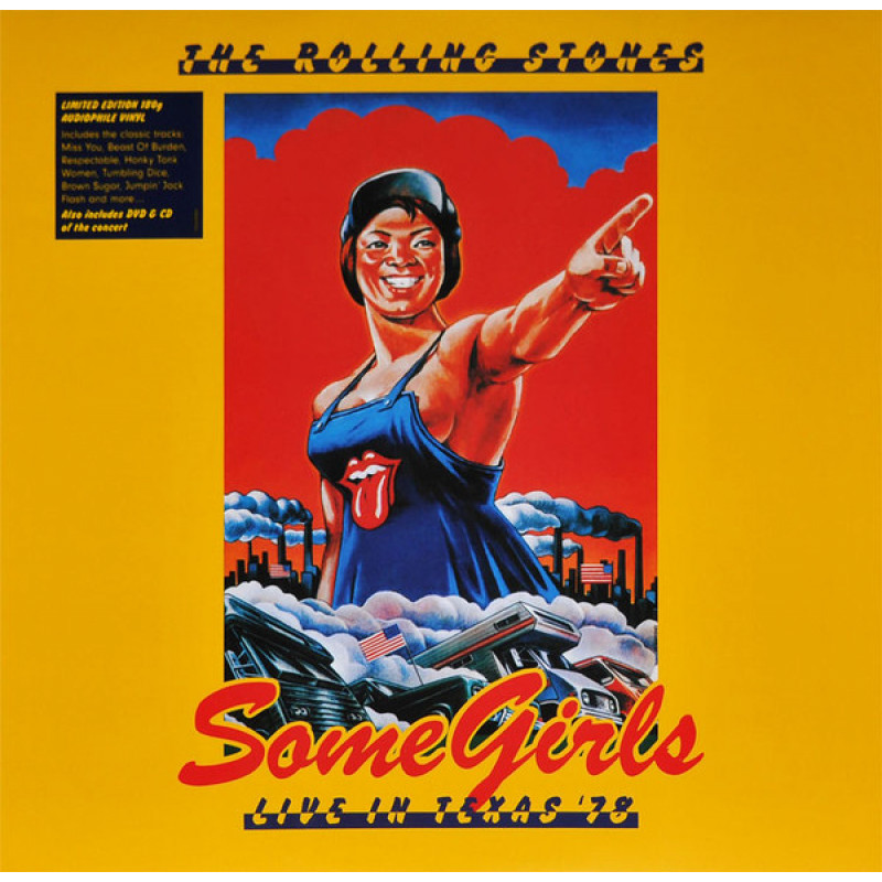 CD The Rolling Stones - SOME GIRLS: LIVE IN TEXAS