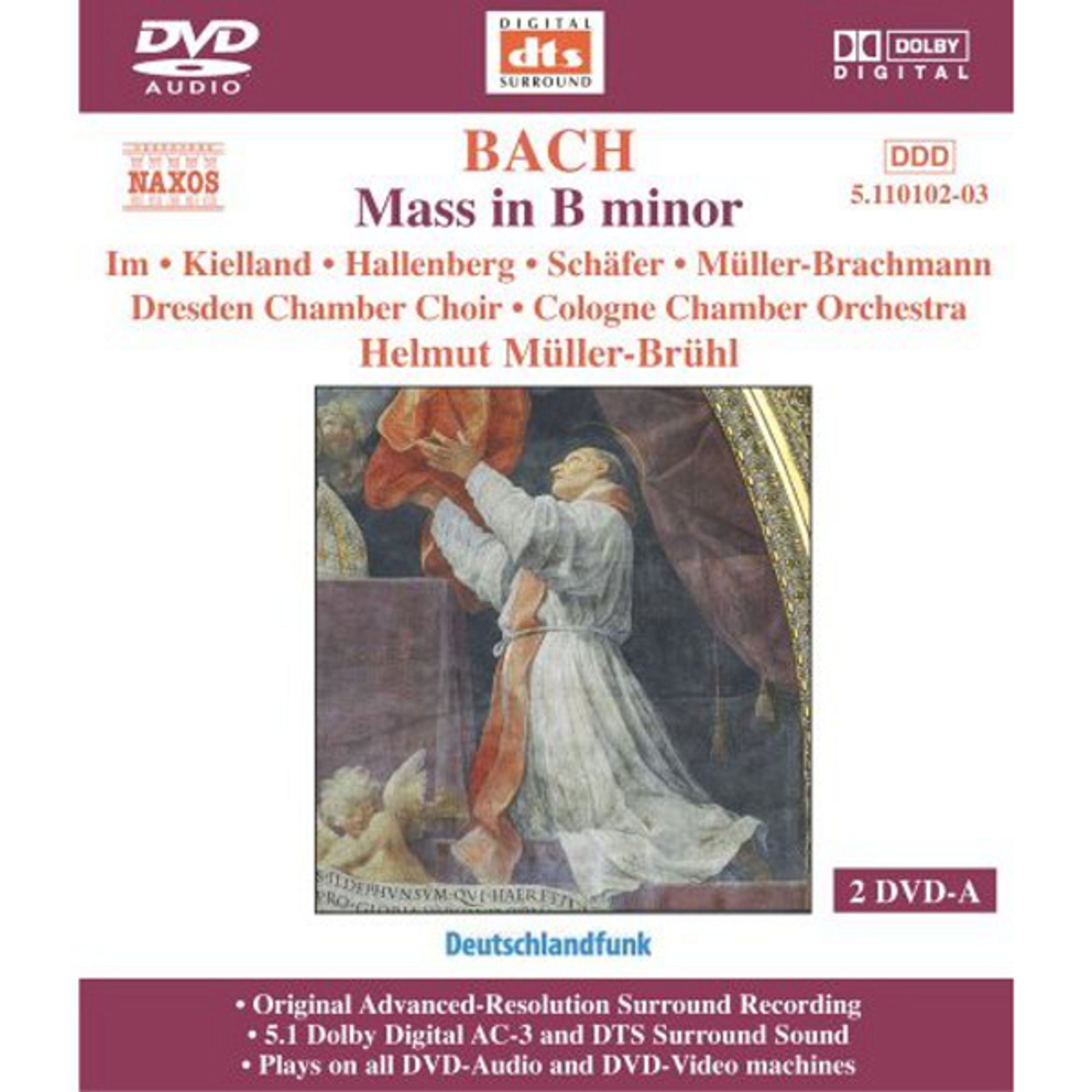 DVD Frank Peter Zimmermann - MASS IN B MINOR -DVDA-