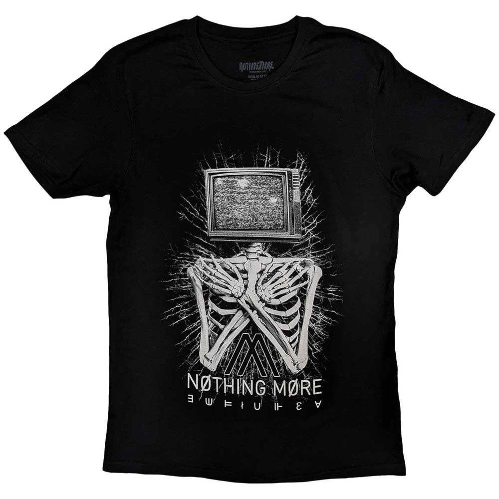 Tričko Nothing More - Not Machines, Unisex,Čierna,XXL
