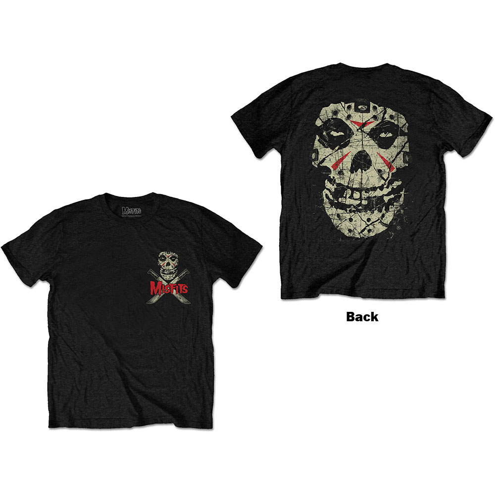 Tričko Misfits - Machete, Unisex,Čierna,XXL