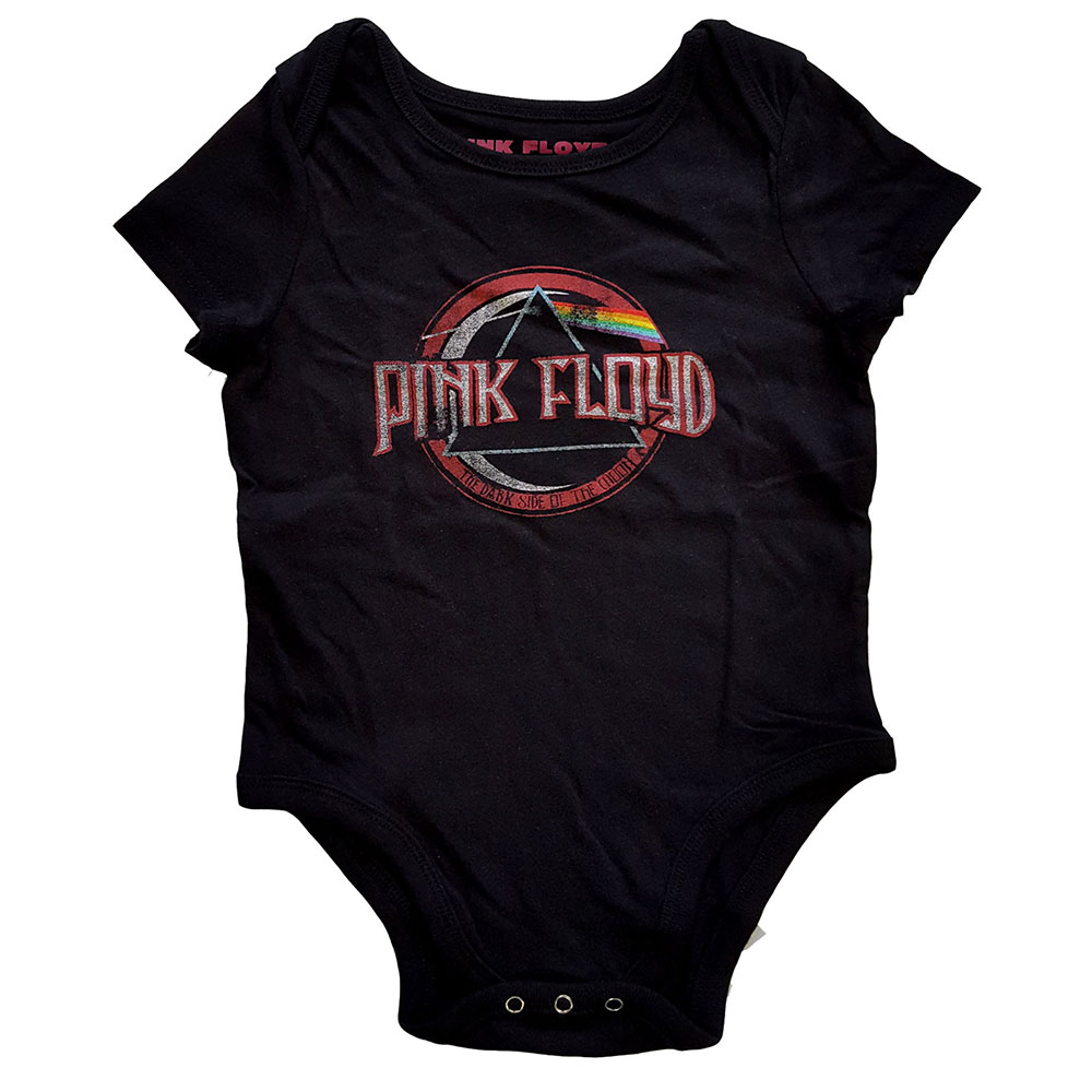 Body Pink Floyd - Vintage Dark Side of the Moon Seal, Dieťa,Čierna,18 - 24 mes.