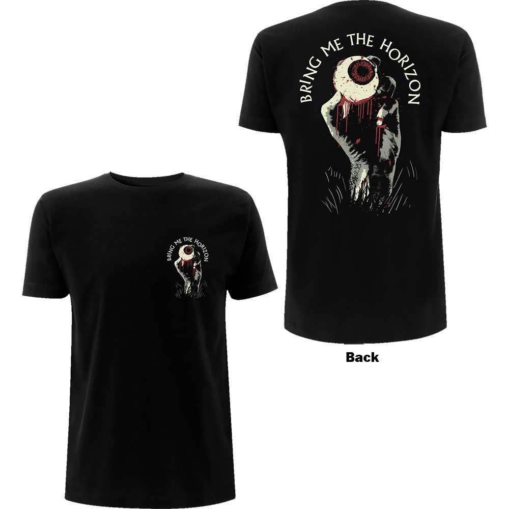 Tričko Bring me the horizon - Zombie Eye, Unisex,Čierna,XXL