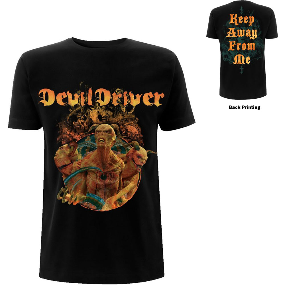 Tričko DevilDriver - Keep Away from Me, Unisex,Čierna,XXL