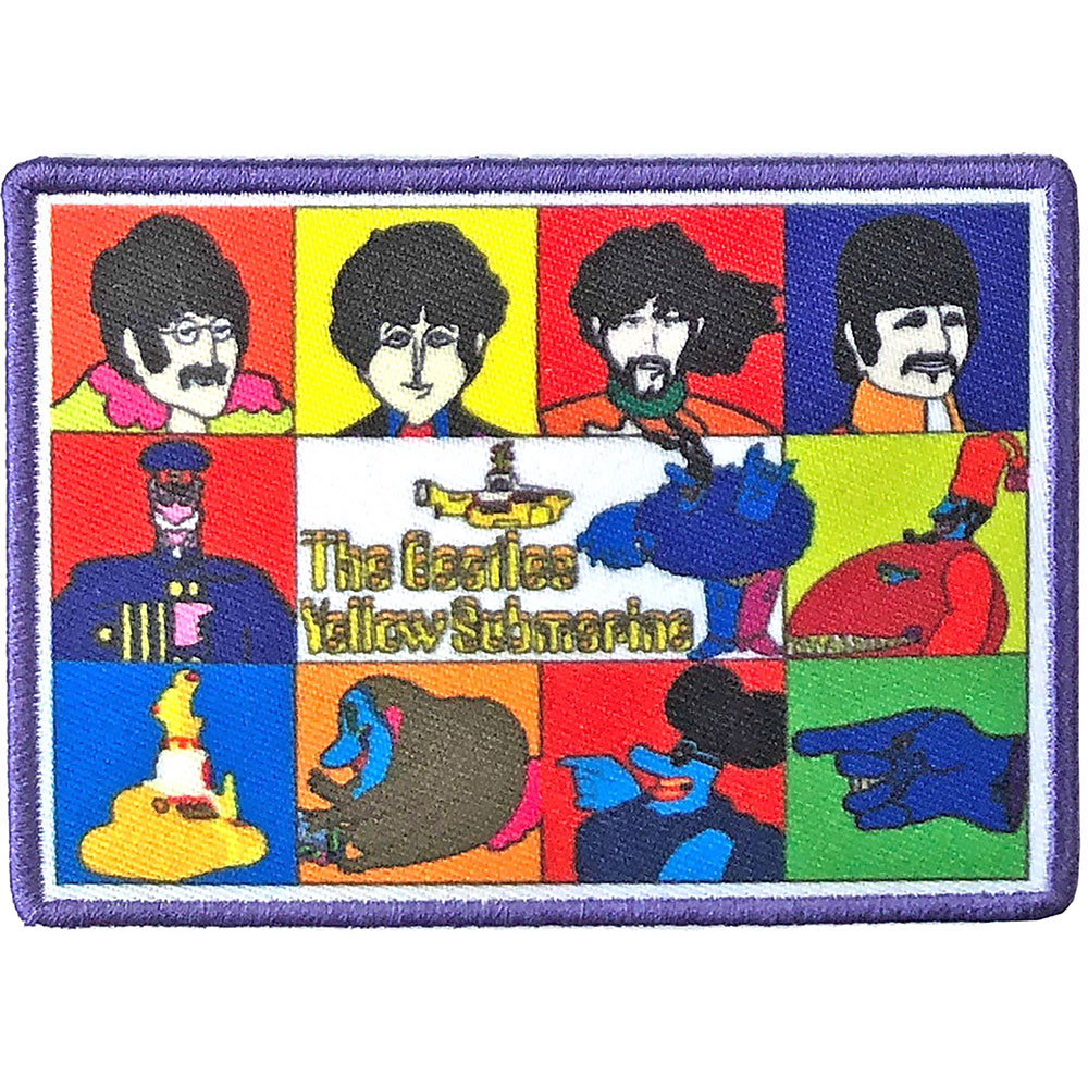 Nažehlovačka The Beatles - Yellow Submarine Characters