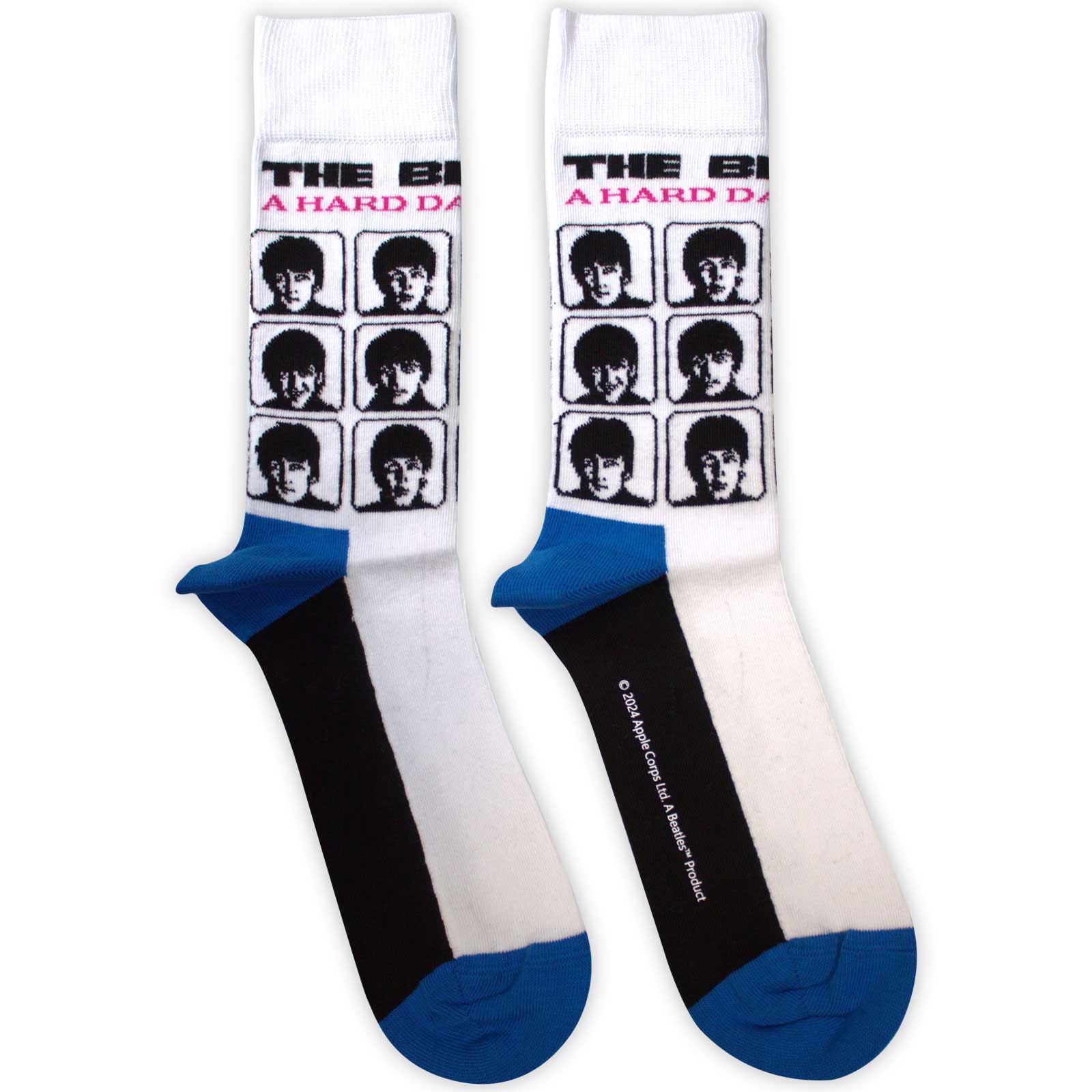 Ponožky The Beatles - A Hard Day's Night Album, Unisex,Biela,Univerzálna
