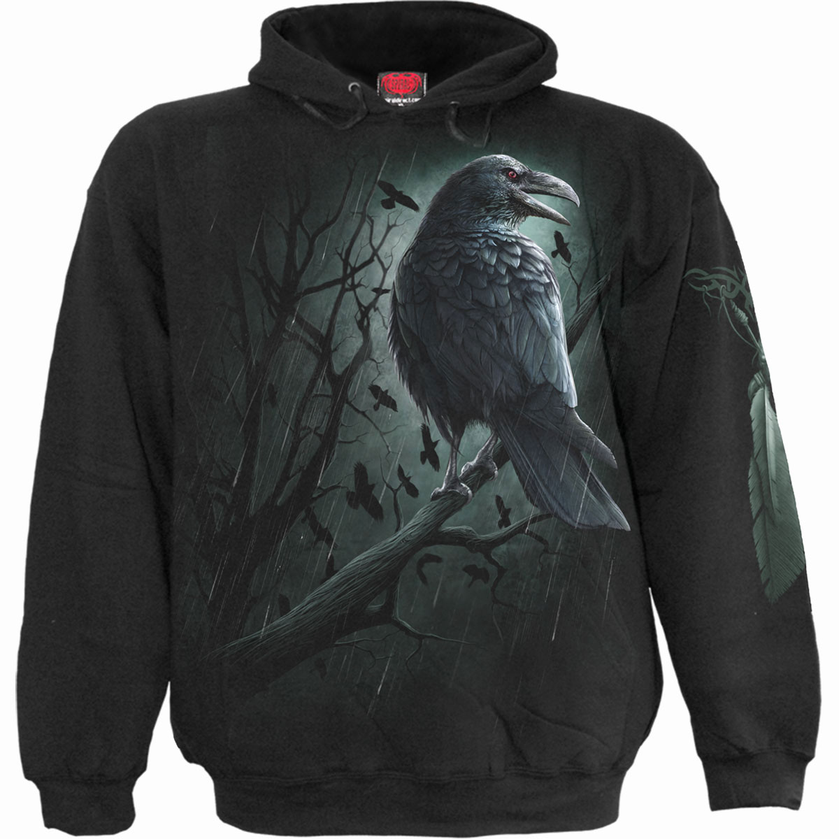 Mikina Spiral Stairs - Shadow Raven, Unisex,Čierna,S