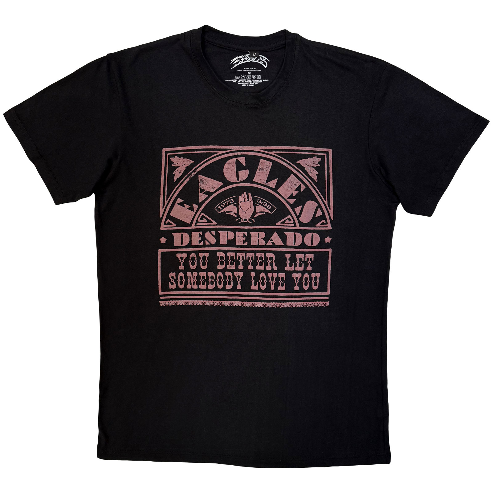Tričko Eagles - Desperado, Unisex,Čierna,XXL