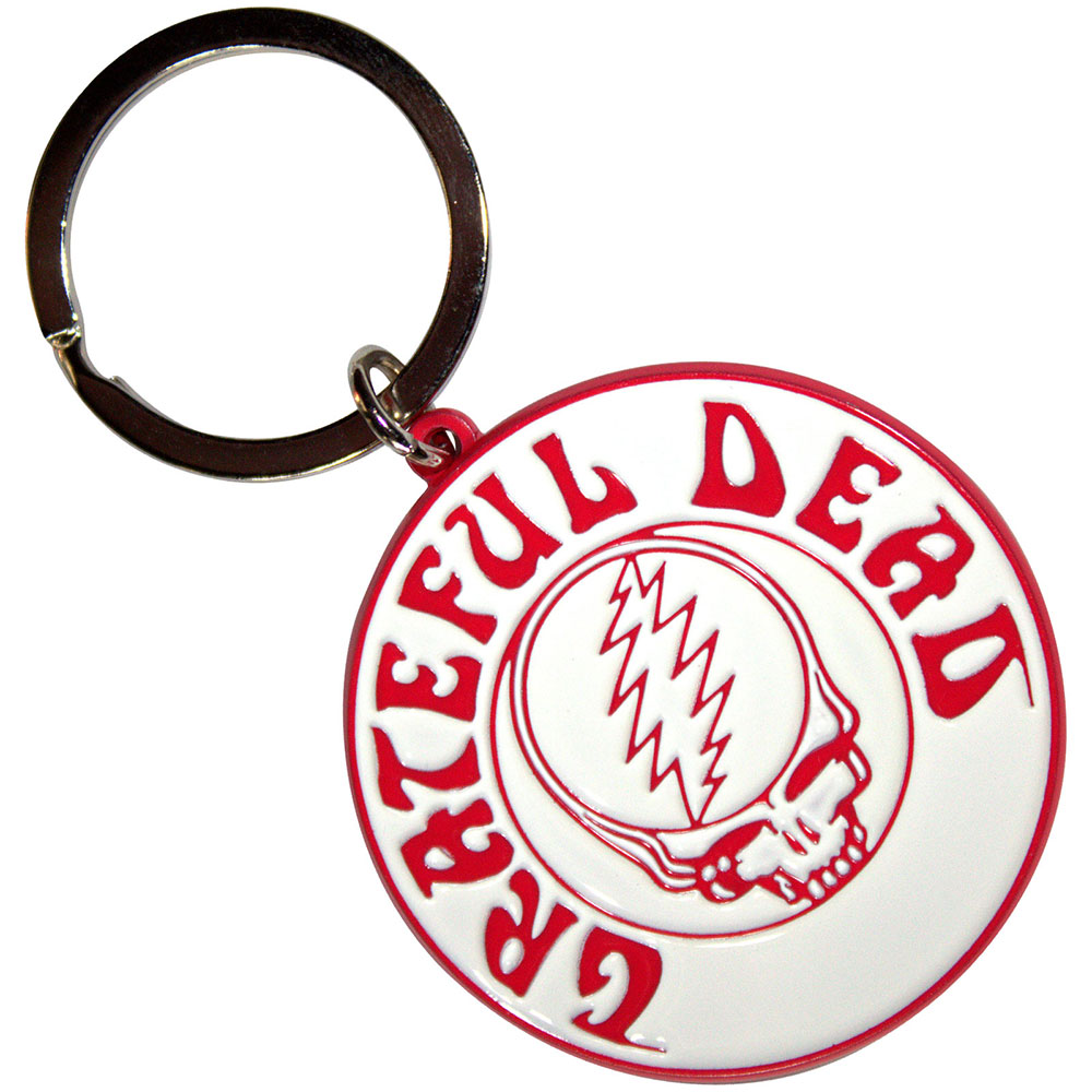 Kľúčenka Grateful Dead - Steal Your Face Mono Red