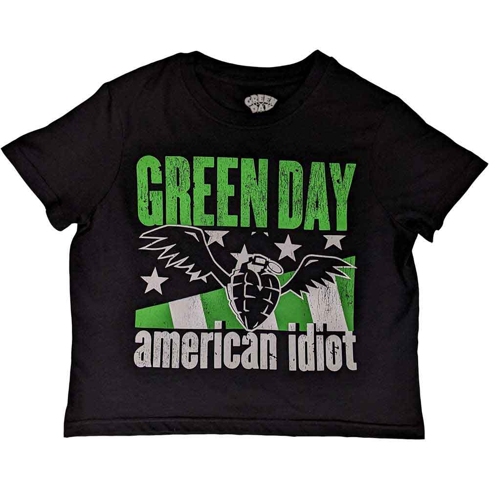 Tielko Green Day - American Idiot Wings, Žena,Čierna,XXL