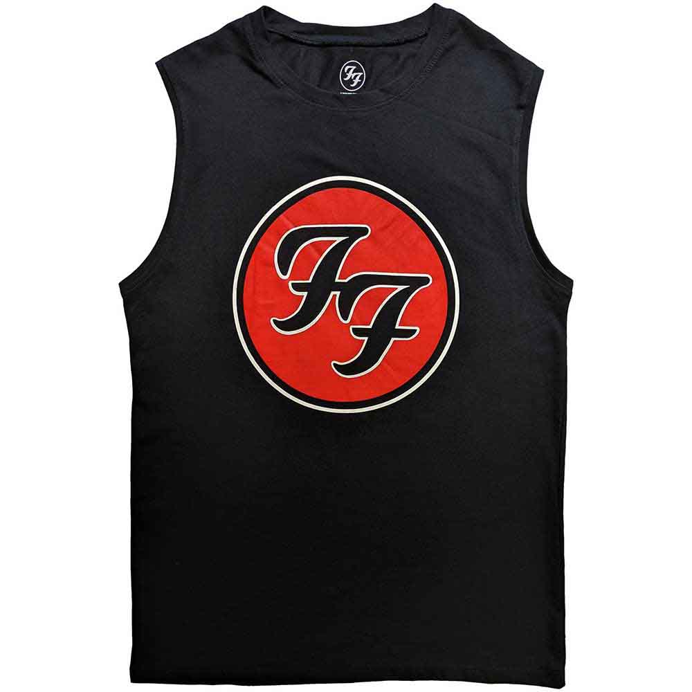 Tielko Foo Fighters - FF Logo, Unisex,Čierna,XL